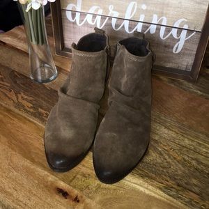 Naughty Monkey Leather Booties
